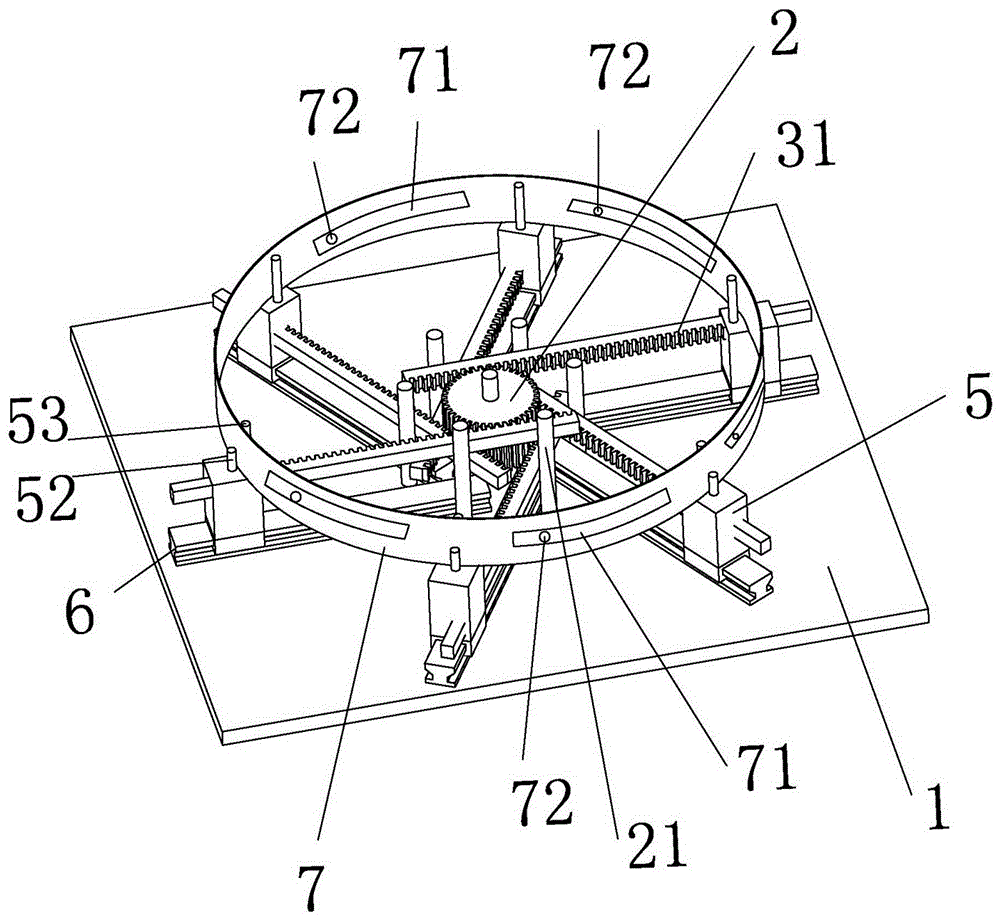 A shrinkable adhesive film packaging mechanism