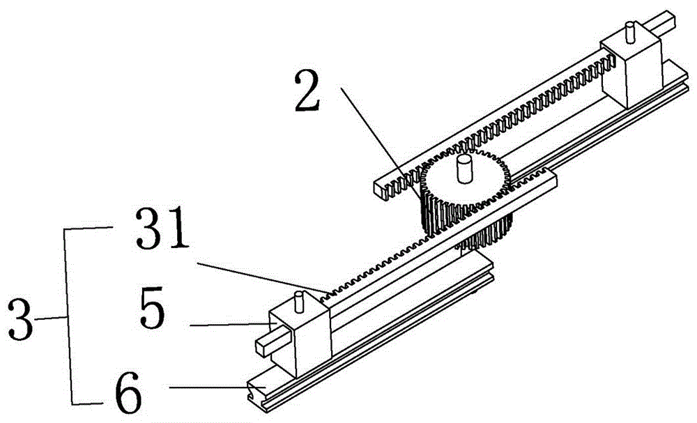 A shrinkable adhesive film packaging mechanism