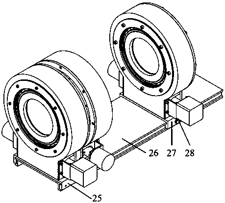 Axicon beam scanning device