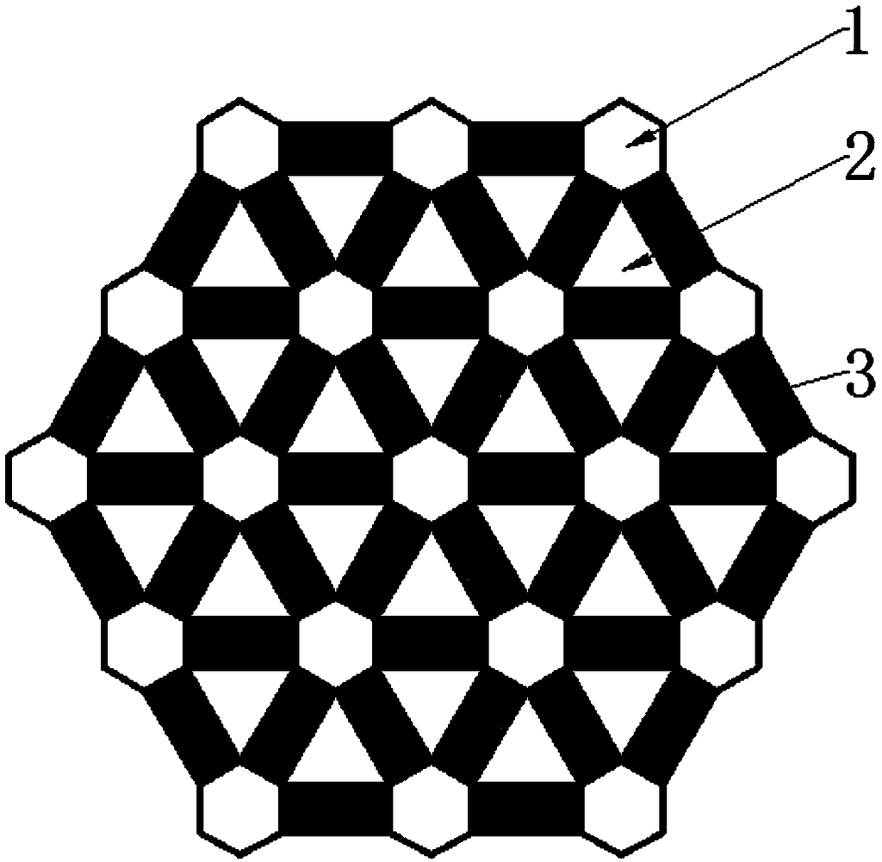 Asymmetric filter tunnel structure of grain catcher