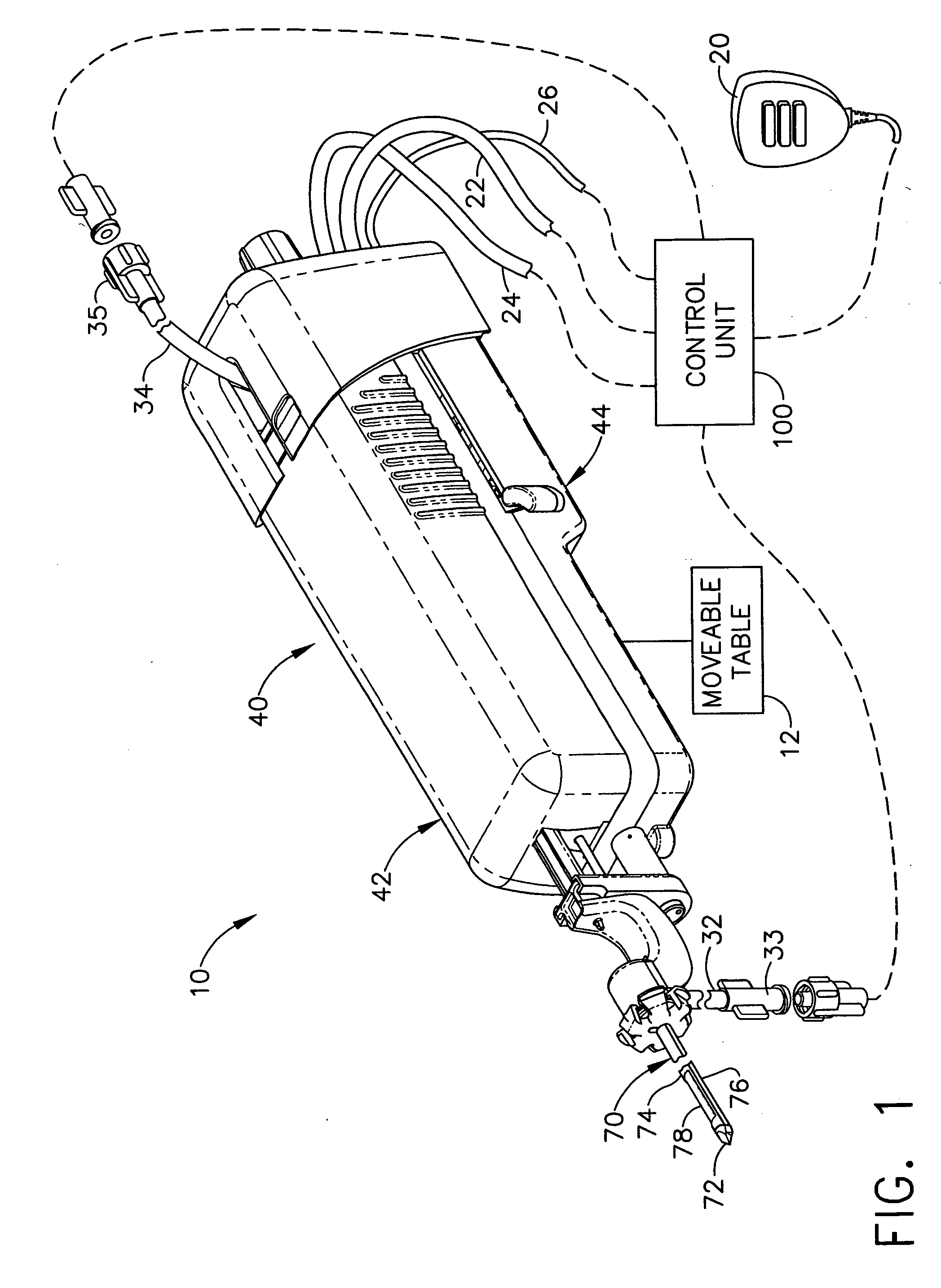 Surgical biopsy device having automatic rotation of the probe for taking multiple samples