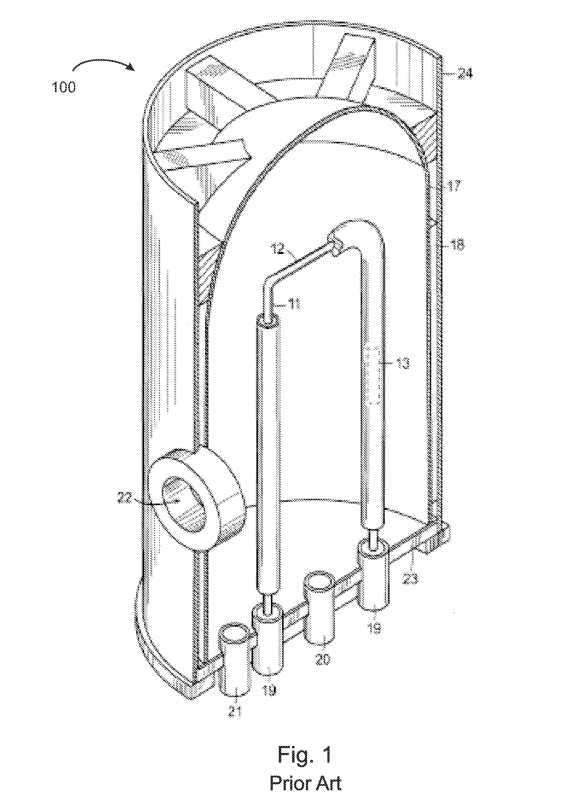 Reactor filament assembly with enhanced misalignment tolerance