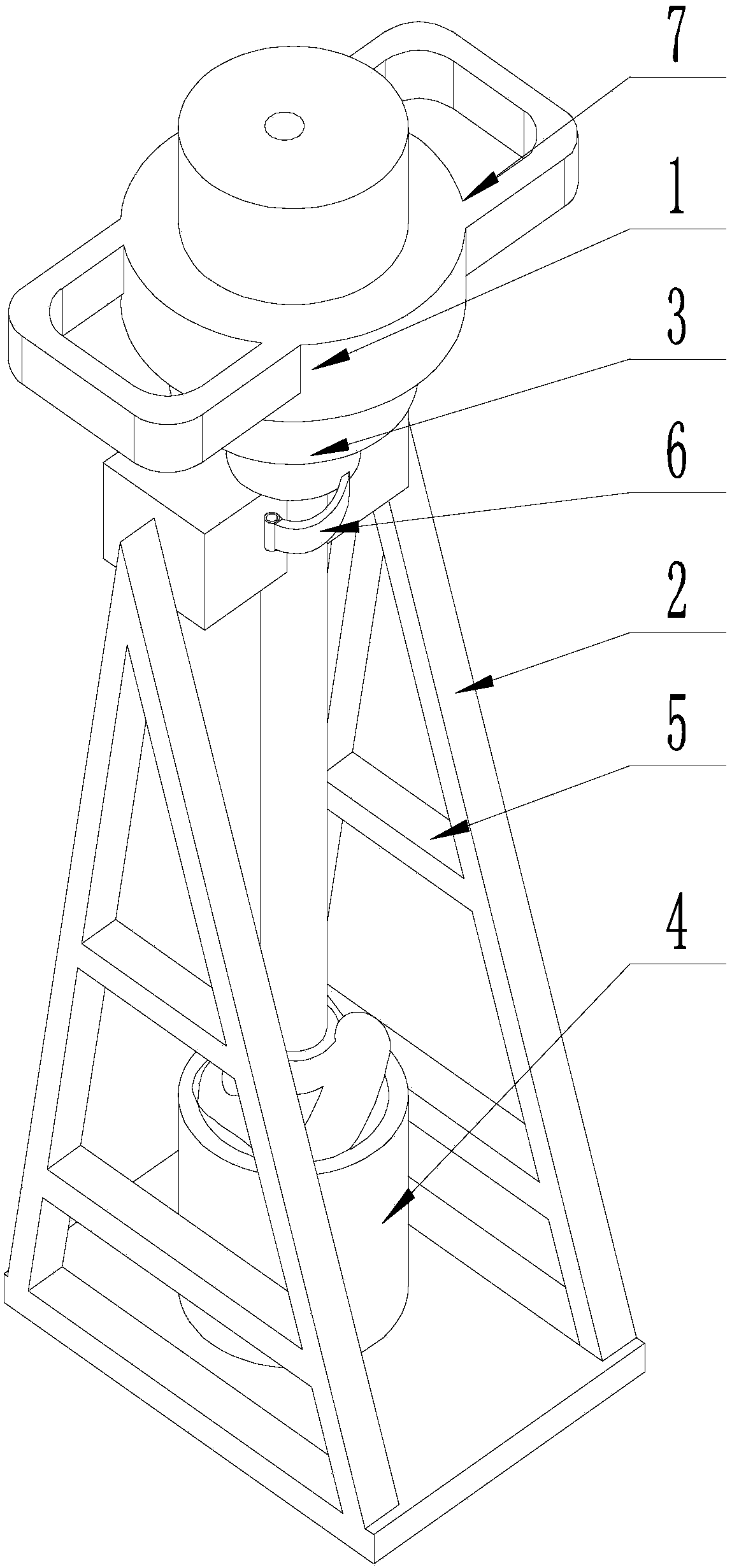 Method for preventing chippings from being pasted to stirring device