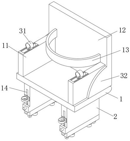 Adjustable restraint chair for psychiatry department