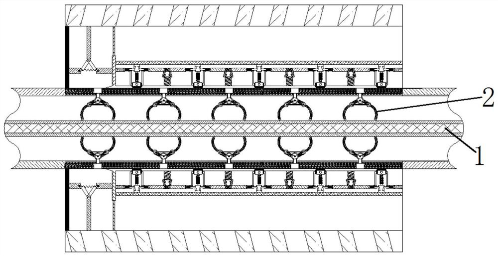 A cable deicing device capable of improving deicing effect