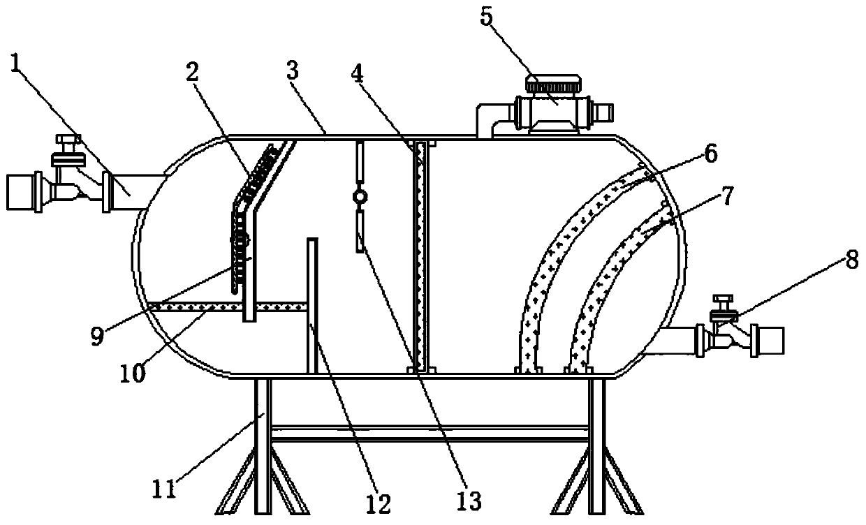 Nitrogen production device by pressure swing adsorption