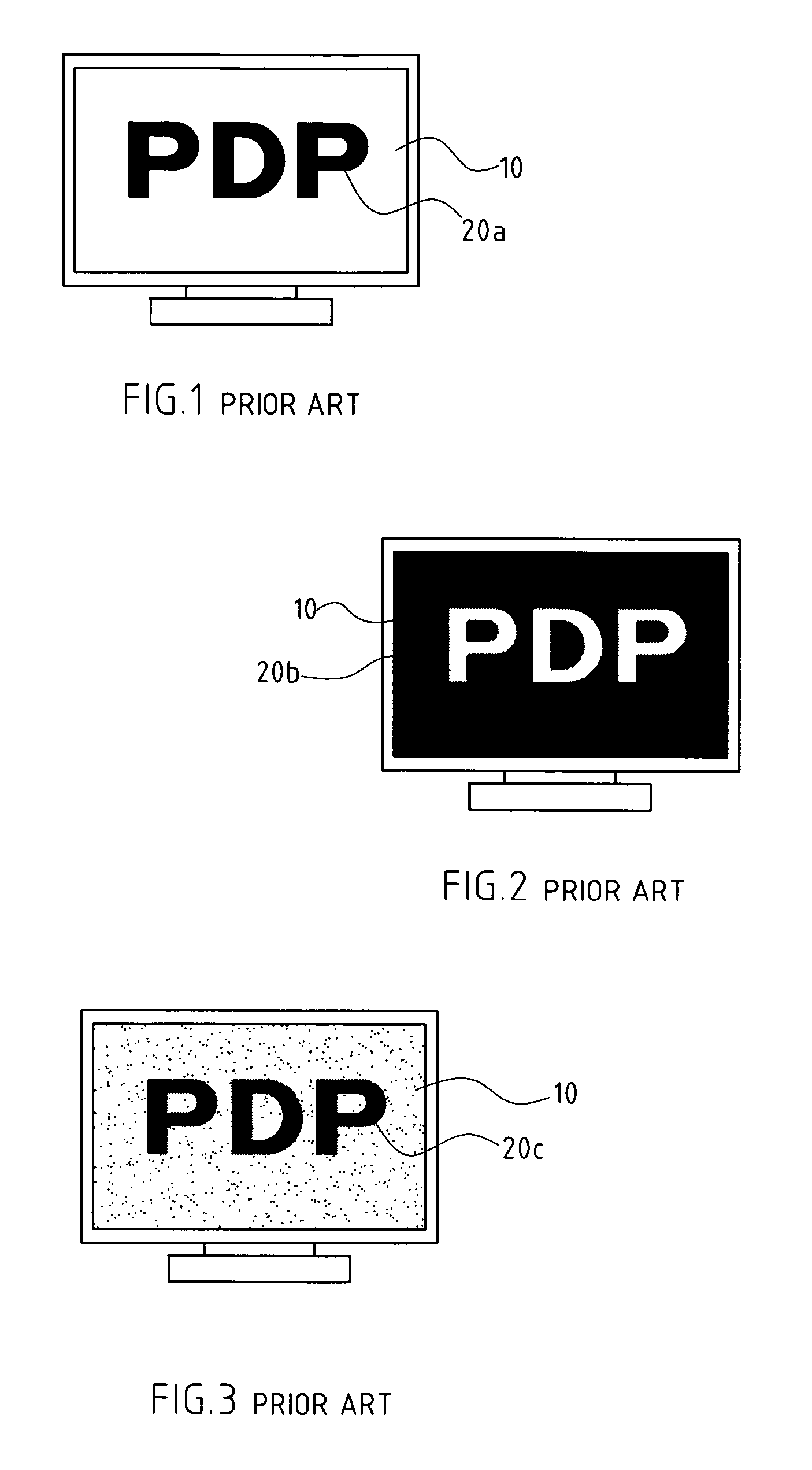 Method to reduce image sticking in plasma display panels