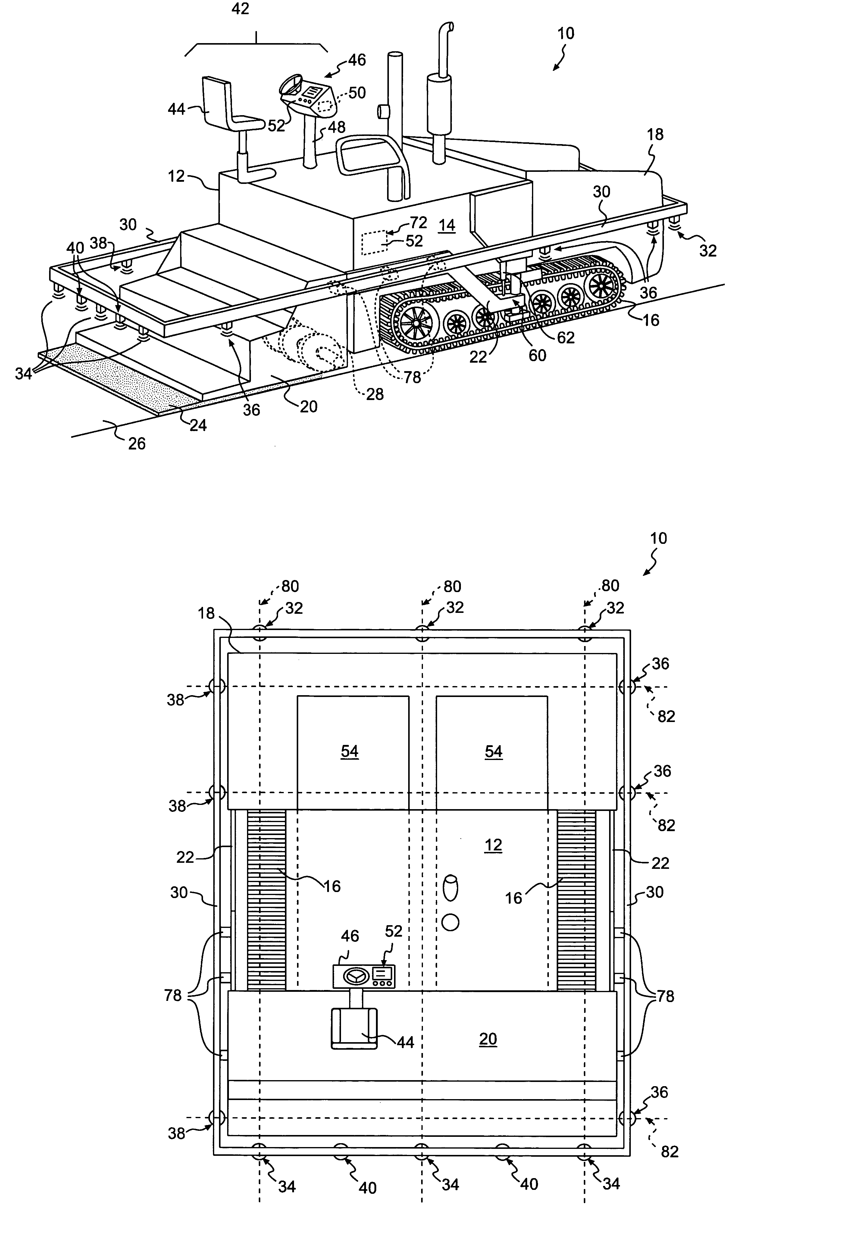 Paving machine output monitoring system