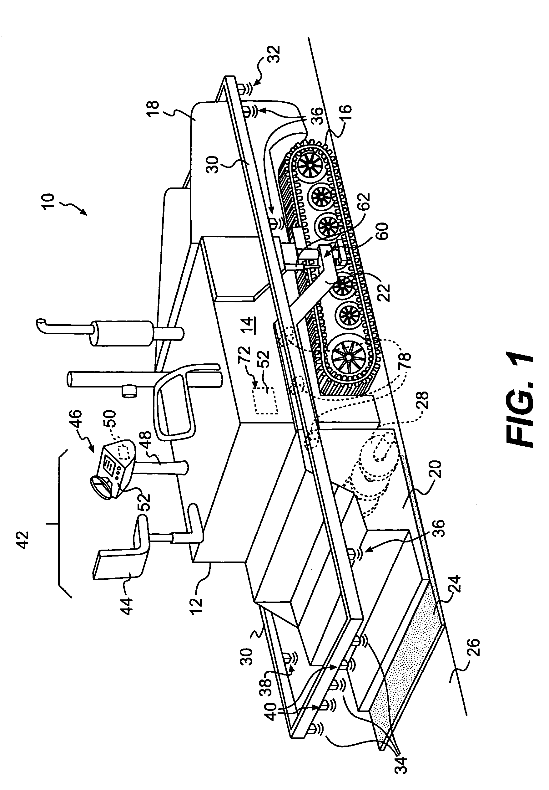 Paving machine output monitoring system