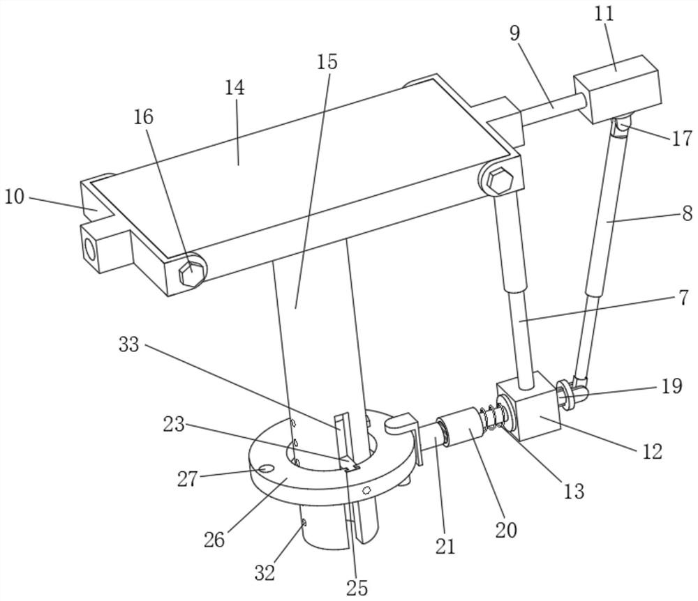 Post-cast strip turnover large-diameter steel pipe supporting device and using method thereof