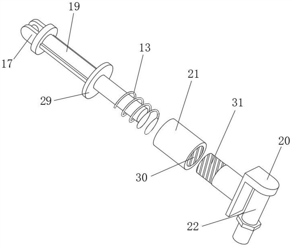 Post-cast strip turnover large-diameter steel pipe supporting device and using method thereof