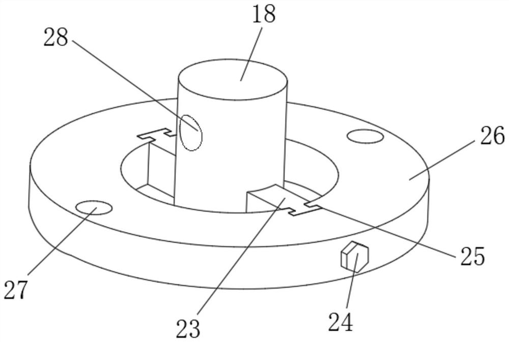 Post-cast strip turnover large-diameter steel pipe supporting device and using method thereof