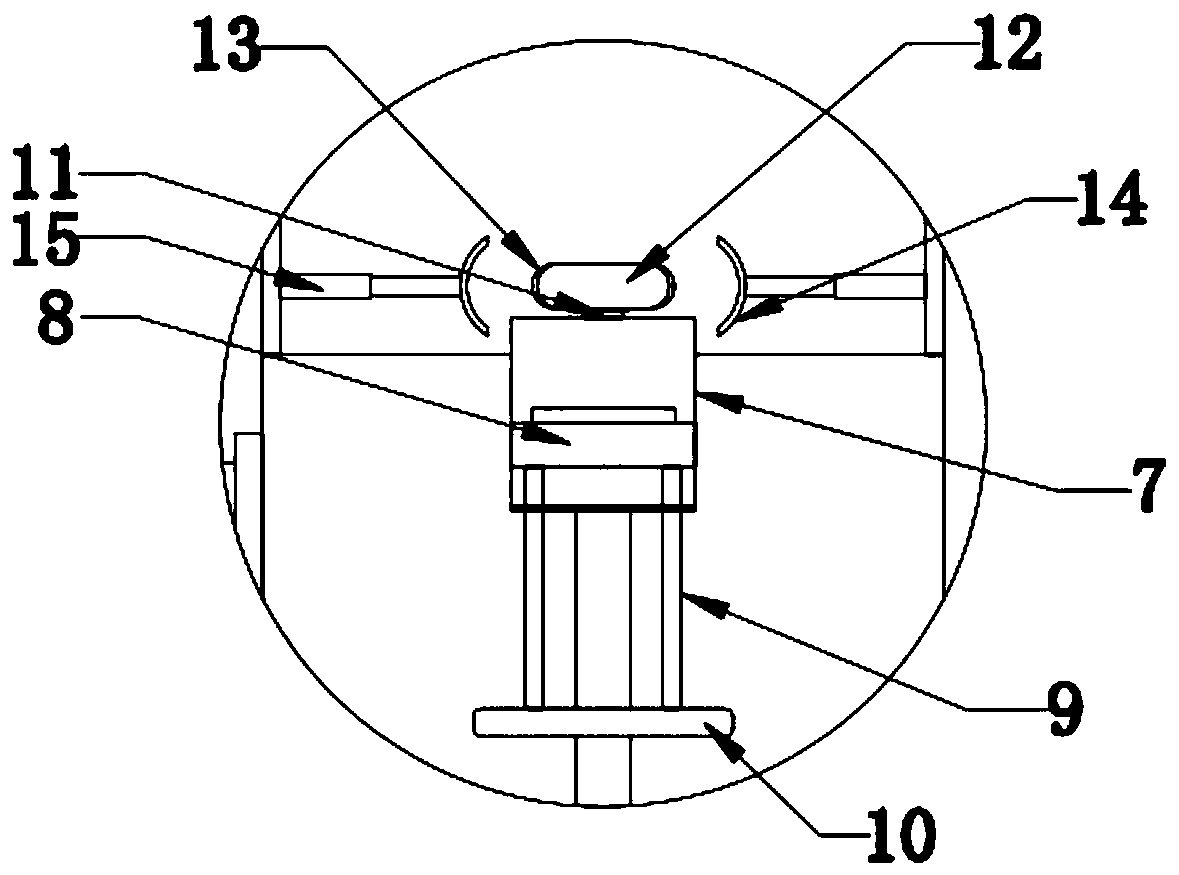 Abamectin microcapsule suspending agent production device with quantitative function