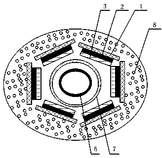 Heat pipe type solar energy thermophotovoltaic and optothermal integrated device