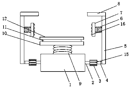 Home appliance filter mounting fastener