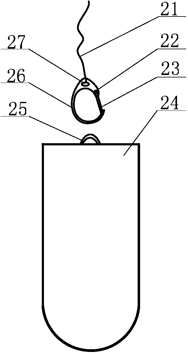 Traction type capsule endoscopy