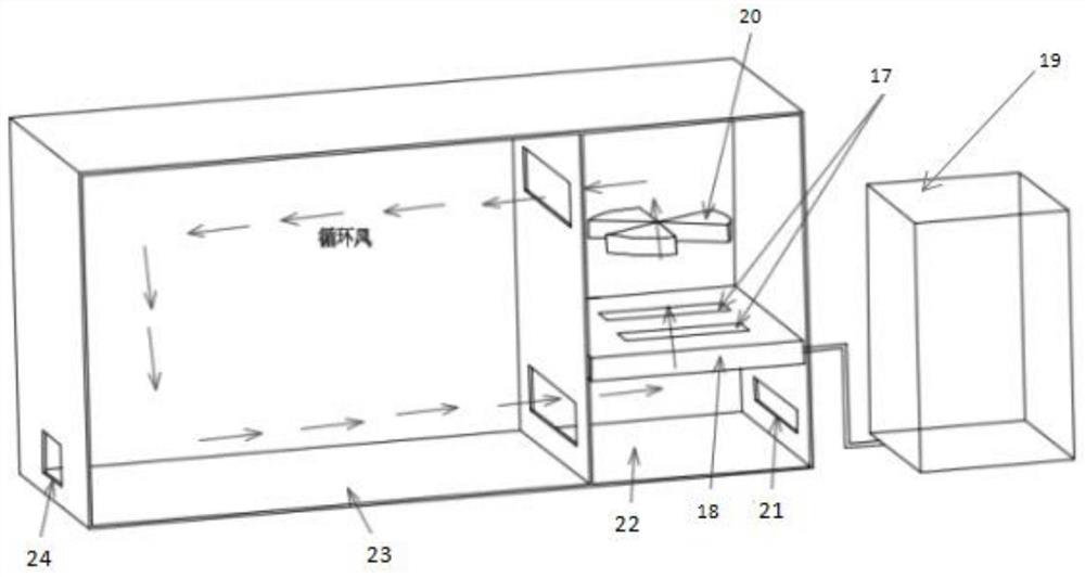 Tobacco dryer and control method for electric heating of tobacco dryer