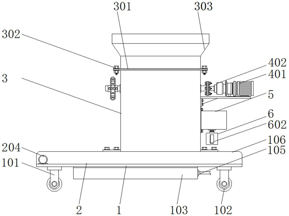 Mine crusher convenient to disassemble, assemble and transport