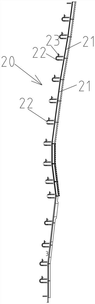 Open-circuit industrial water cooling system