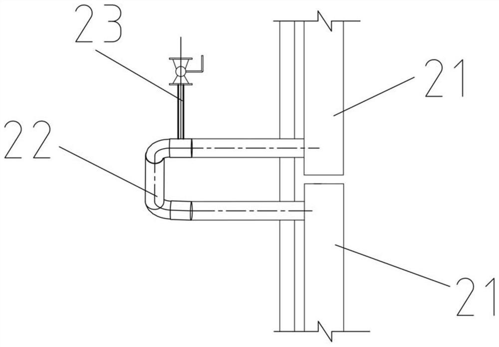 Open-circuit industrial water cooling system