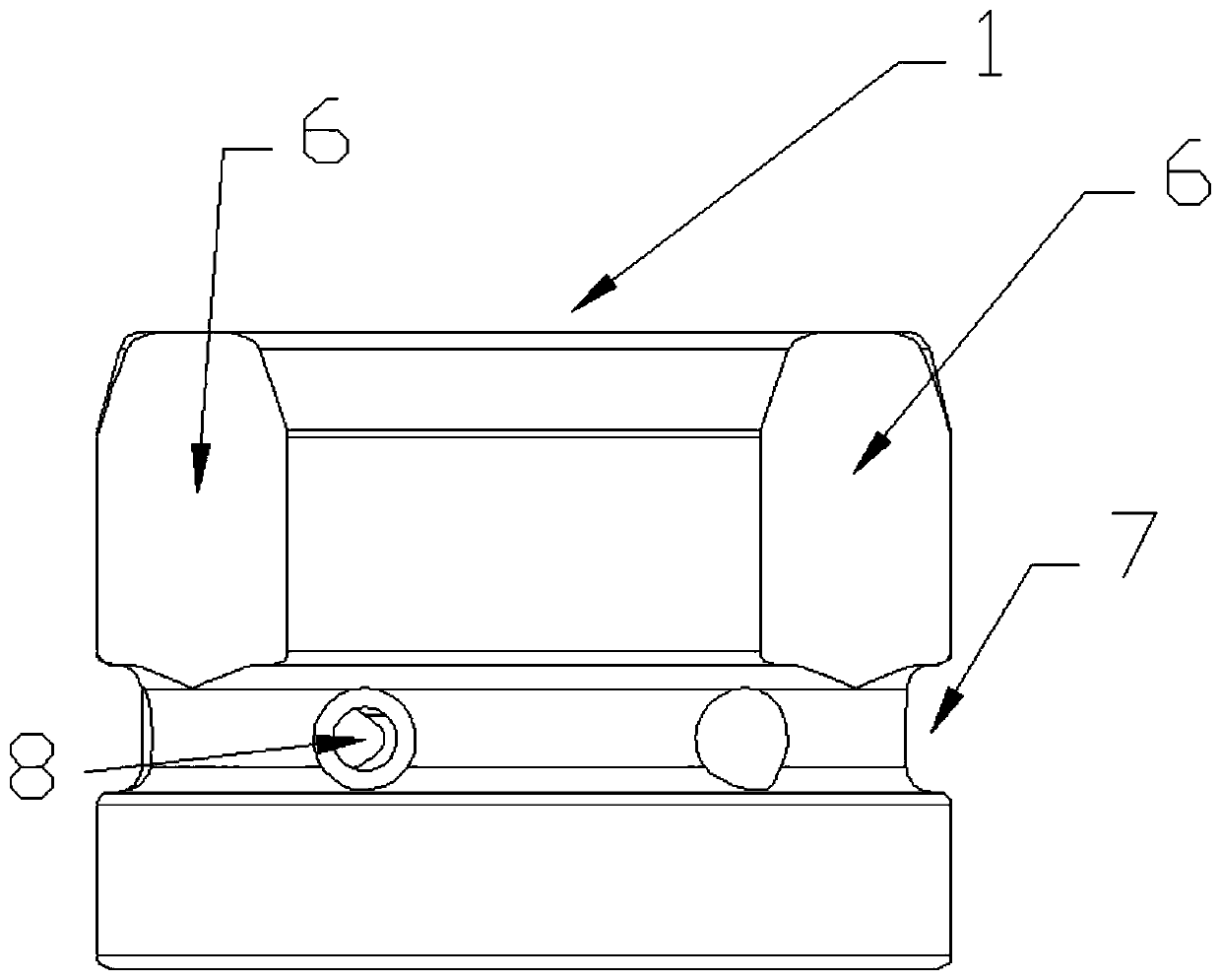 Valve seat and transverse cut-in type nozzle