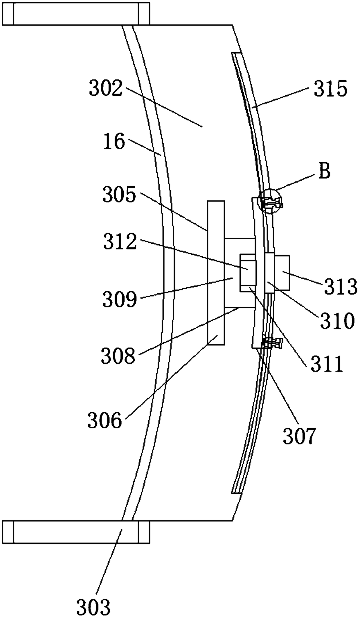 Weight-bearing inverted abdominal muscle training device capable of stimulating muscles in multiple directions