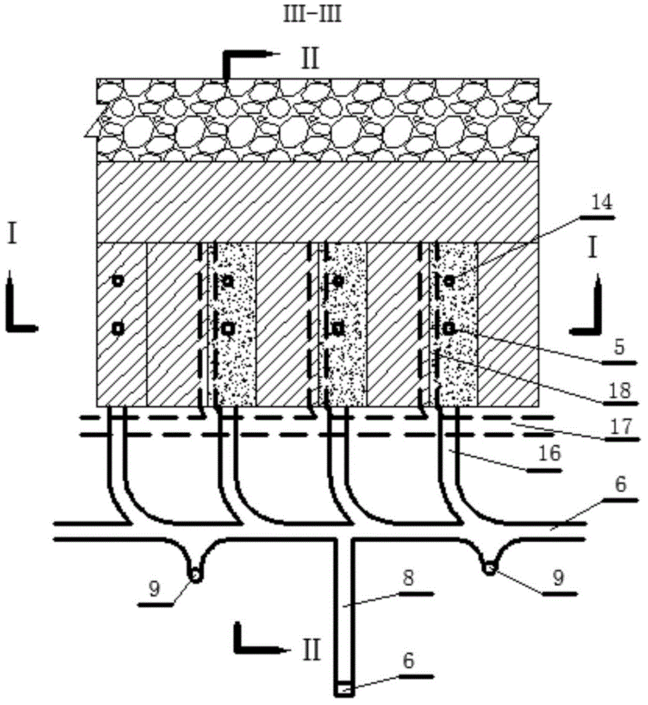 Mining method with residual ore recovery function