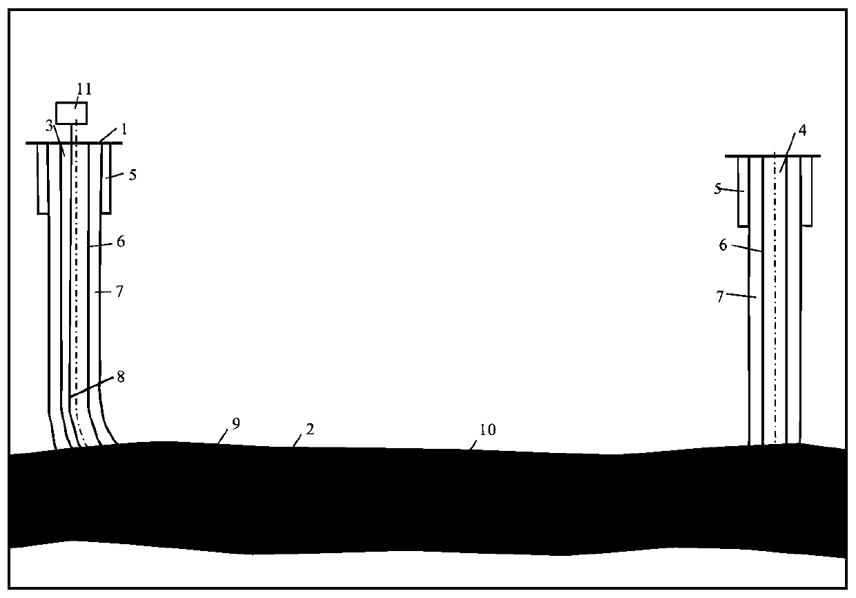 Coal bed gas thermal production increasing method