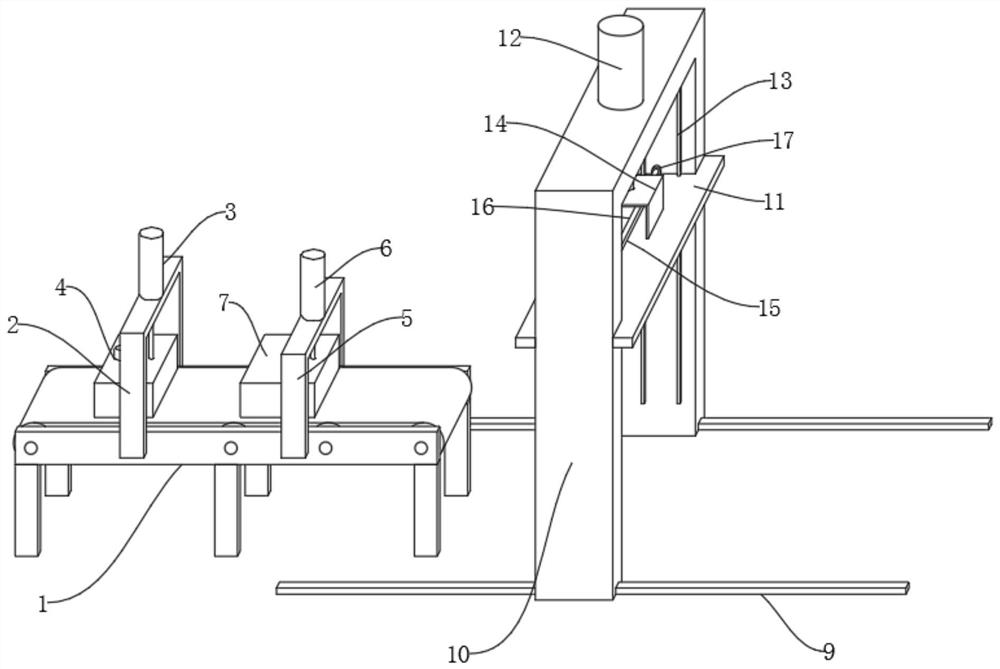 Full-servo food can stacking control system