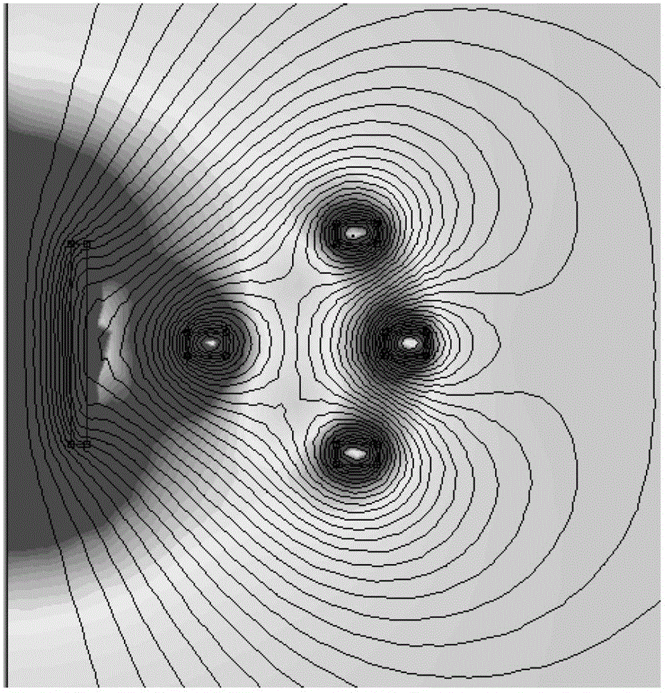 Systems and methods for confining a high temperature plasma with a magnetic field configuration having a zero magnetic field region