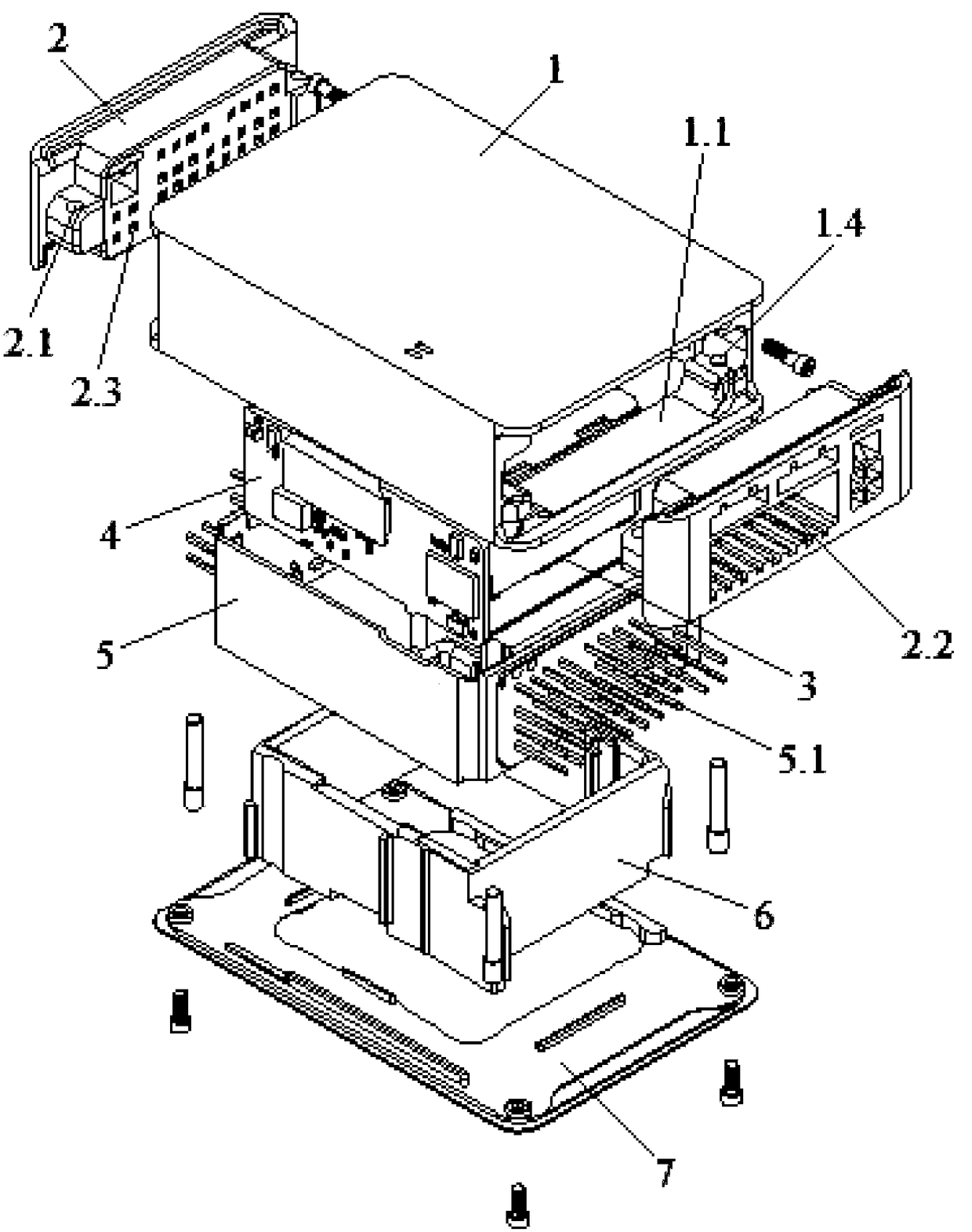 Control device of unmanned aerial vehicle and unmanned aerial vehicle