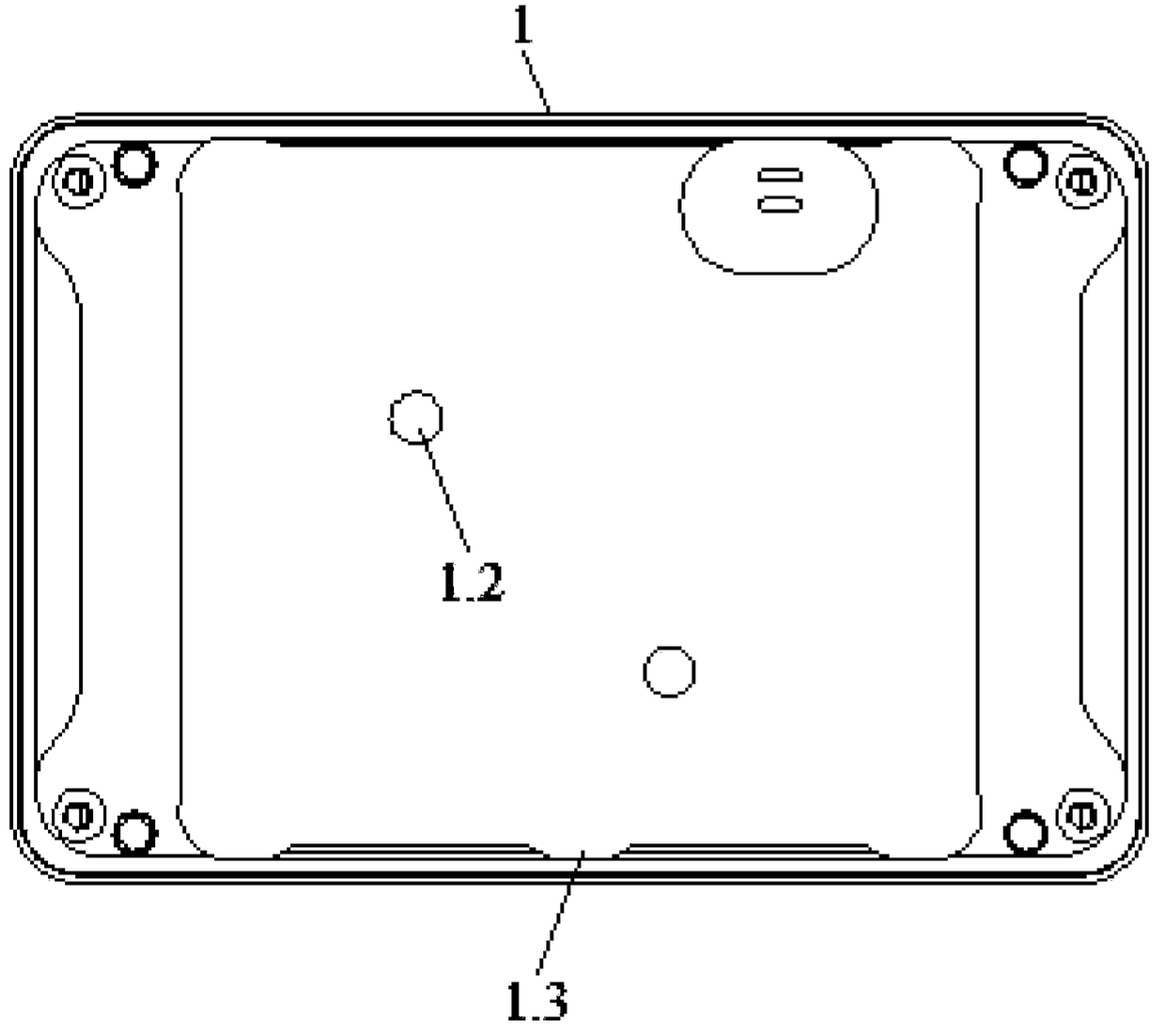 Control device of unmanned aerial vehicle and unmanned aerial vehicle