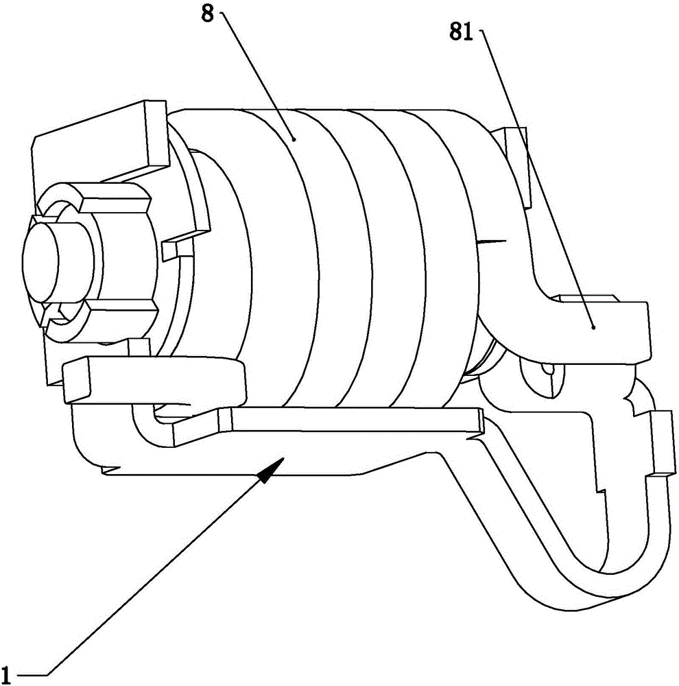 Releasing system with integration of leakage releasing and electromagnetic releasing