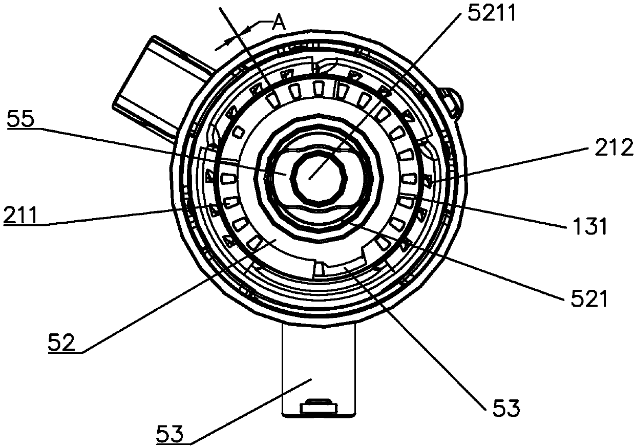 Fruit puree or ice cream making device and multifunctional juicer