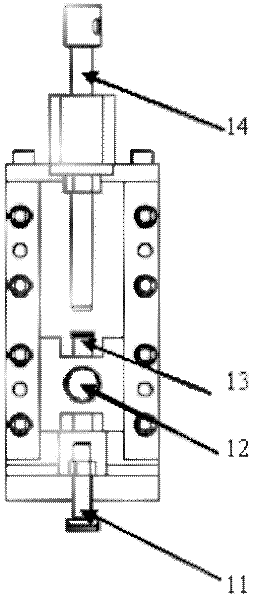 Three-dimensional bending, twisting and forming die based on multi-point control