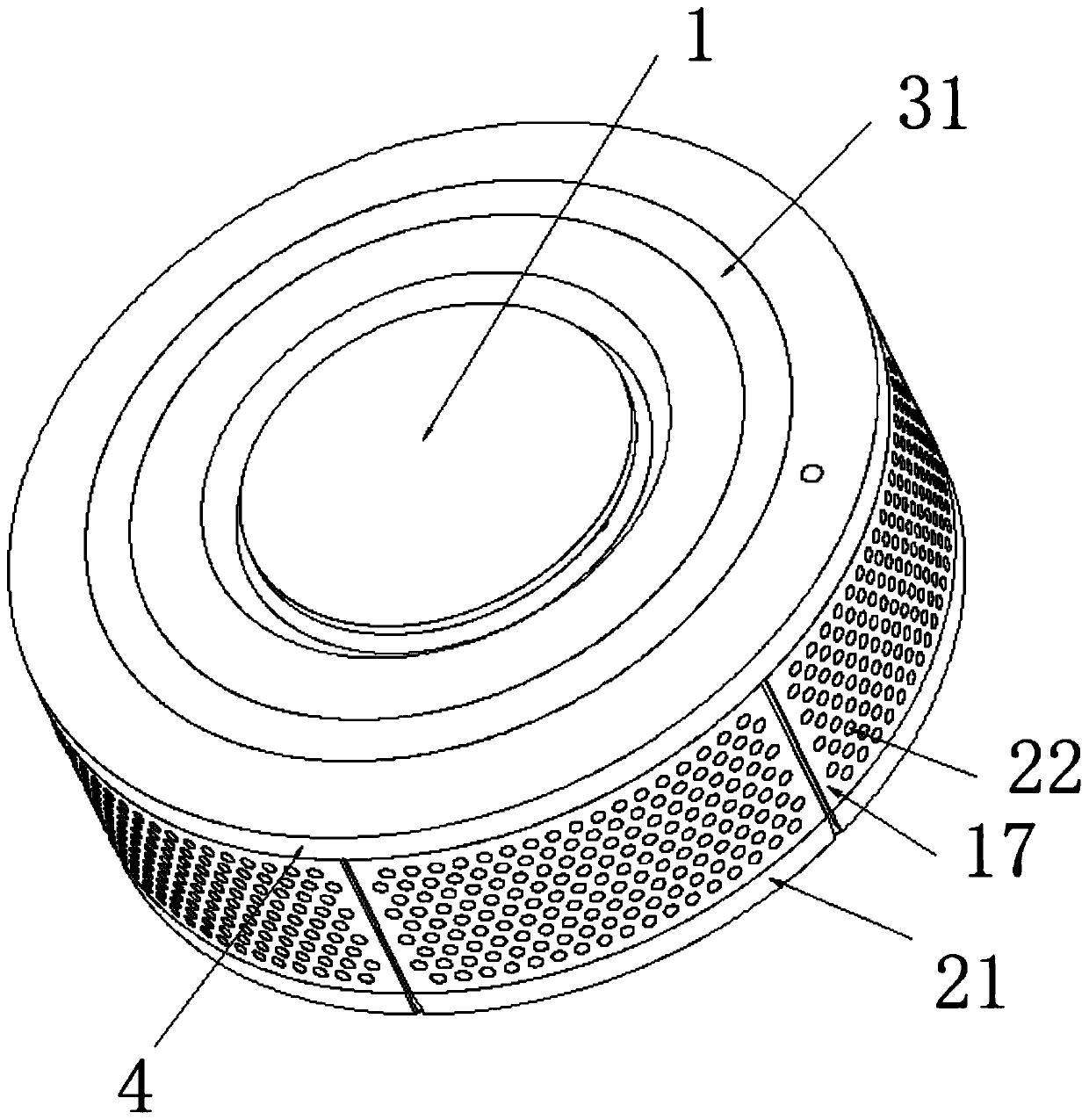 Photoelectric smoke detector