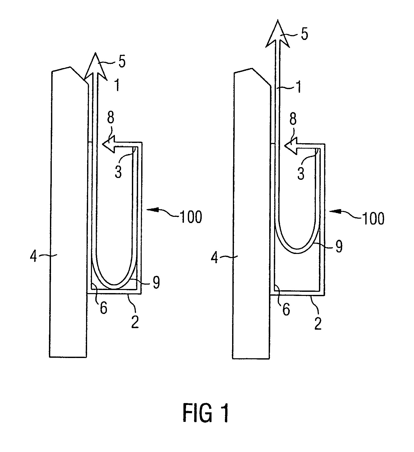 Mounting device for interior equipment in aircraft