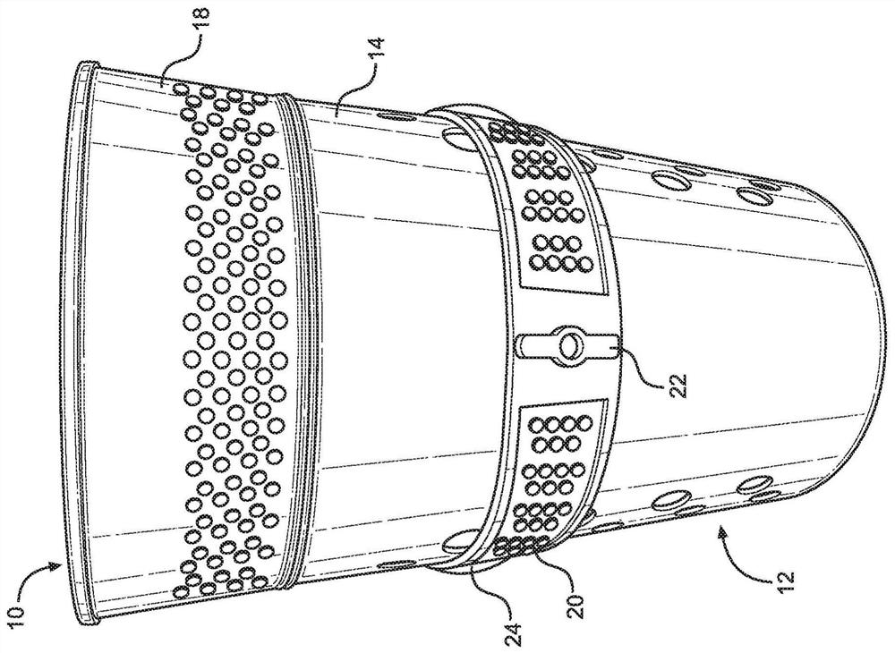 Collapsible vessel