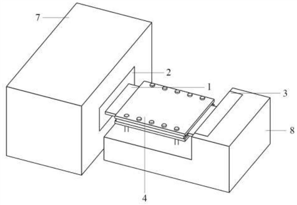 Replaceable energy-dissipating connection components for beam-to-column connections in fabricated concrete frames