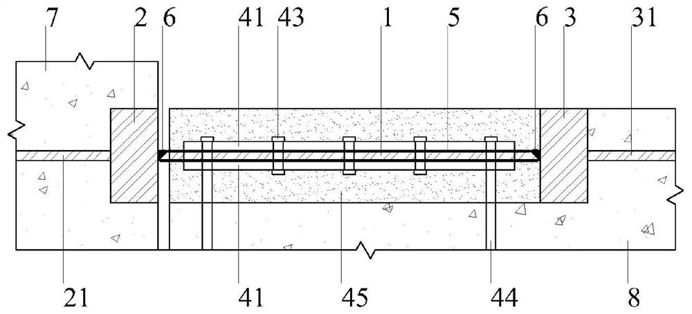 Replaceable energy-dissipating connection components for beam-to-column connections in fabricated concrete frames