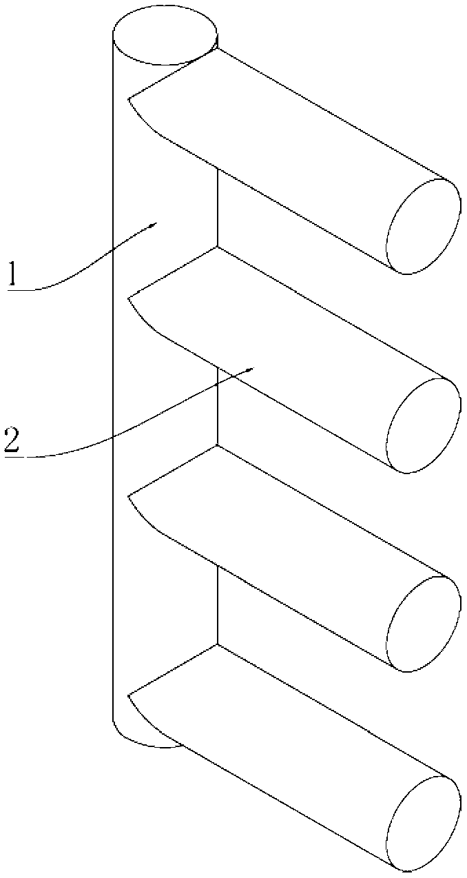 Flat cable comb