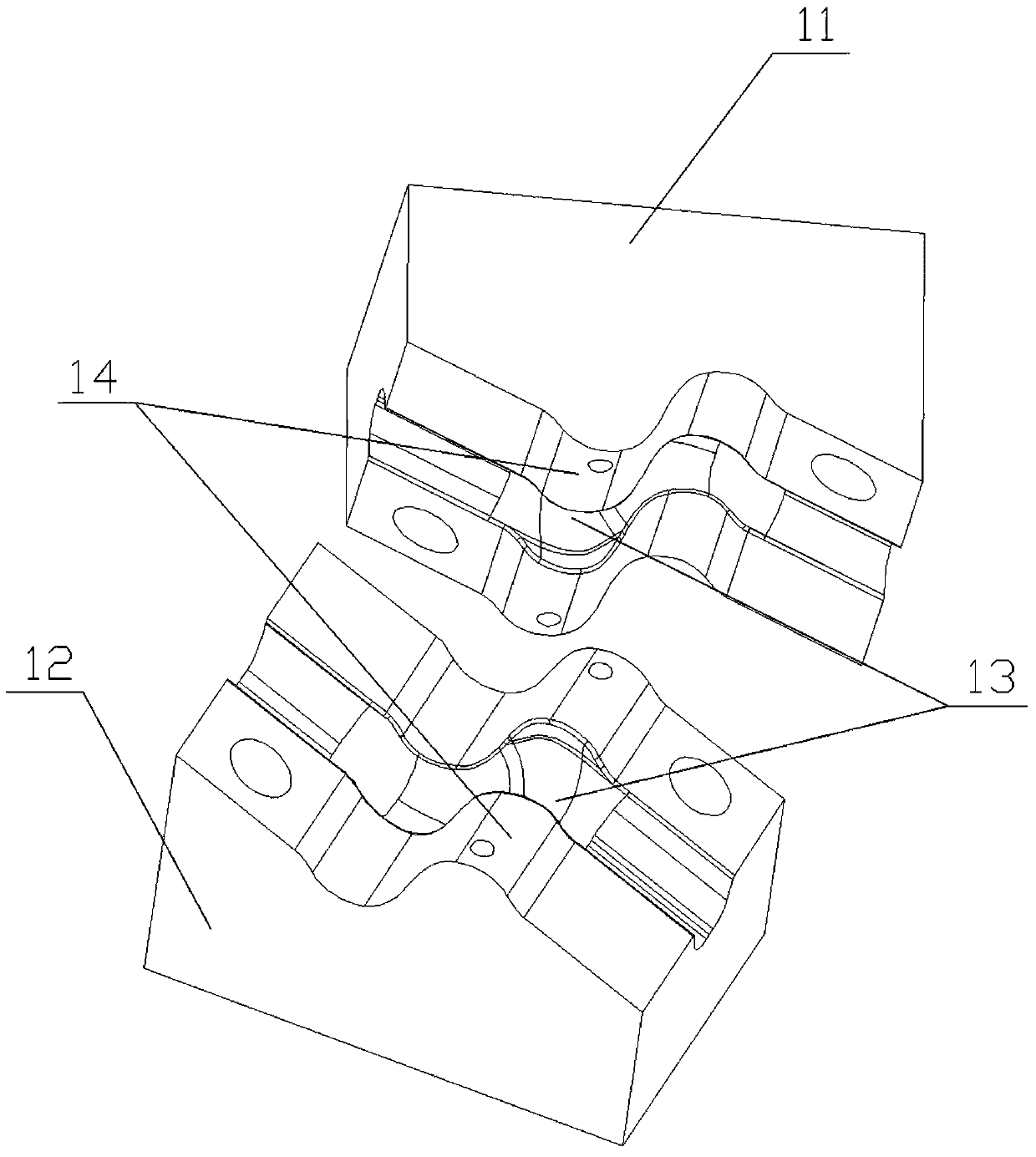 Preparation method of automobile bend pipe