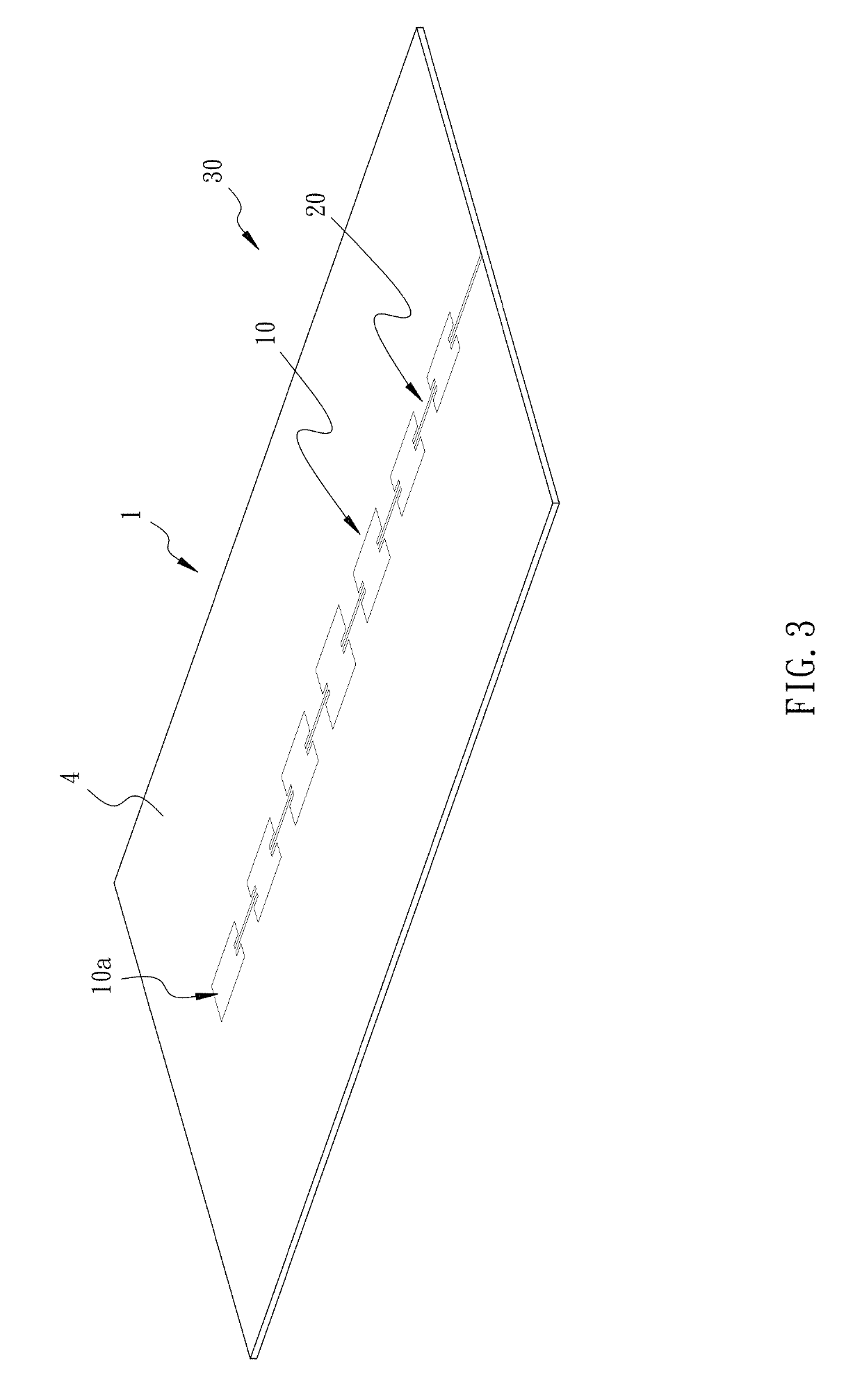 Dual-notch antenna and antenna array thereof