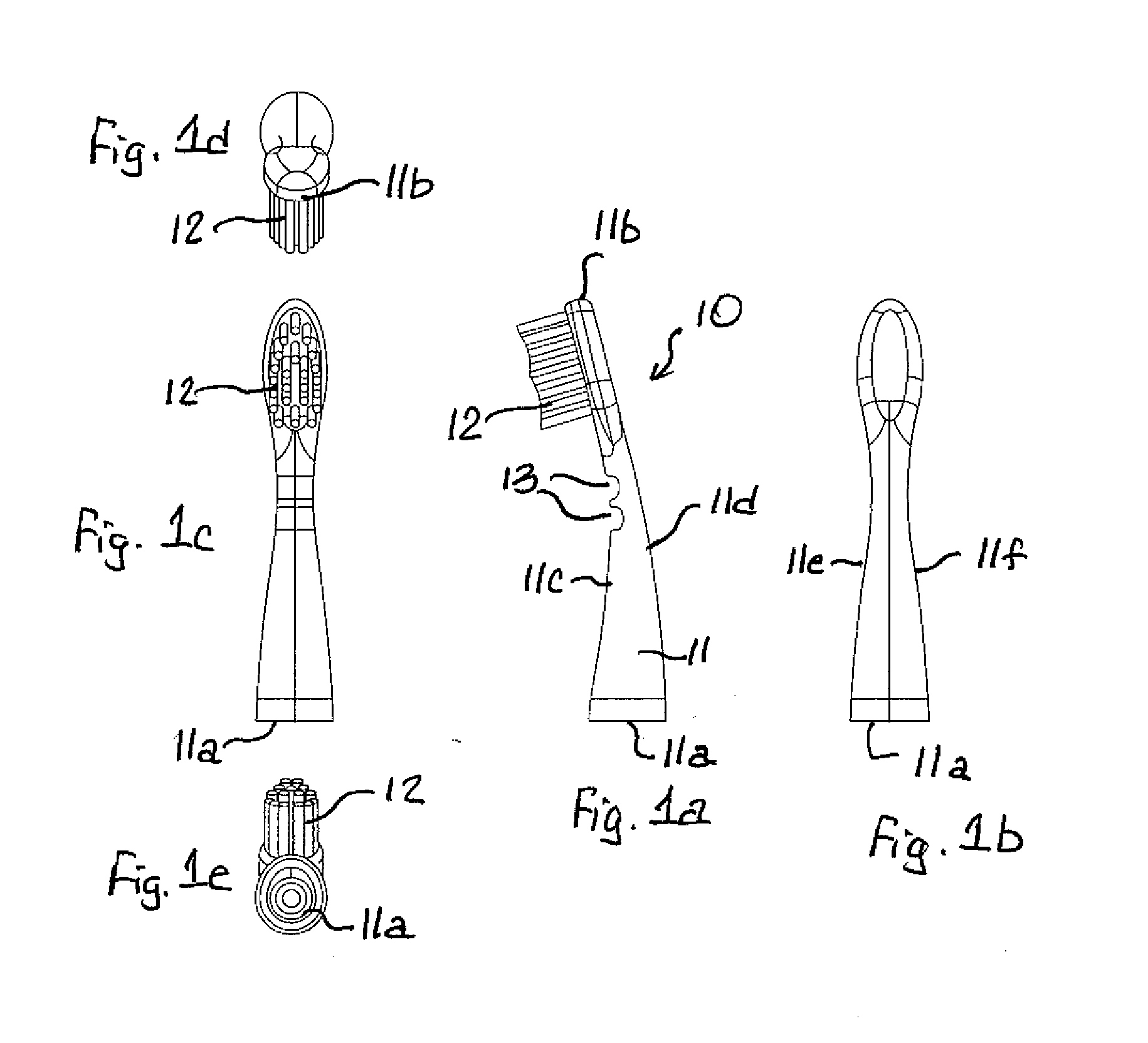 Resonant vibration-enhancing cleaning attachment for an ultrasonic powered handle