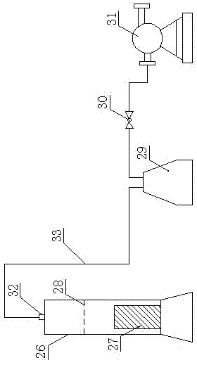 Water-gas two-phase adsorption-desorption-seepage experimental system and method for loaded coal containing methane