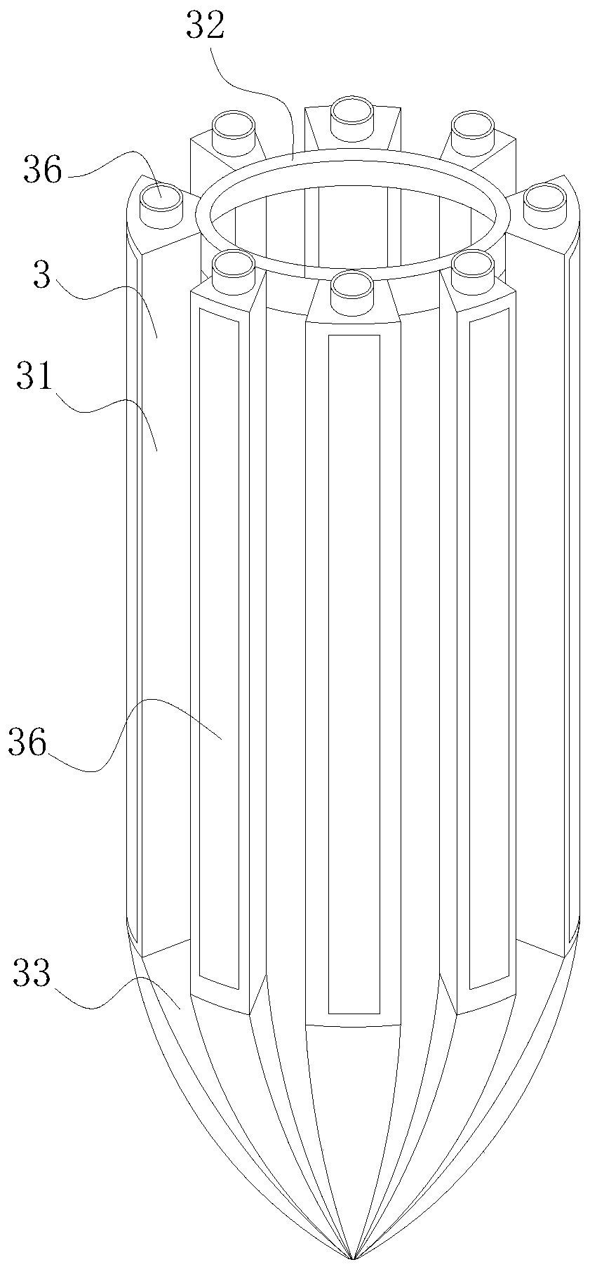 A minimally invasive laparoscopic retractor