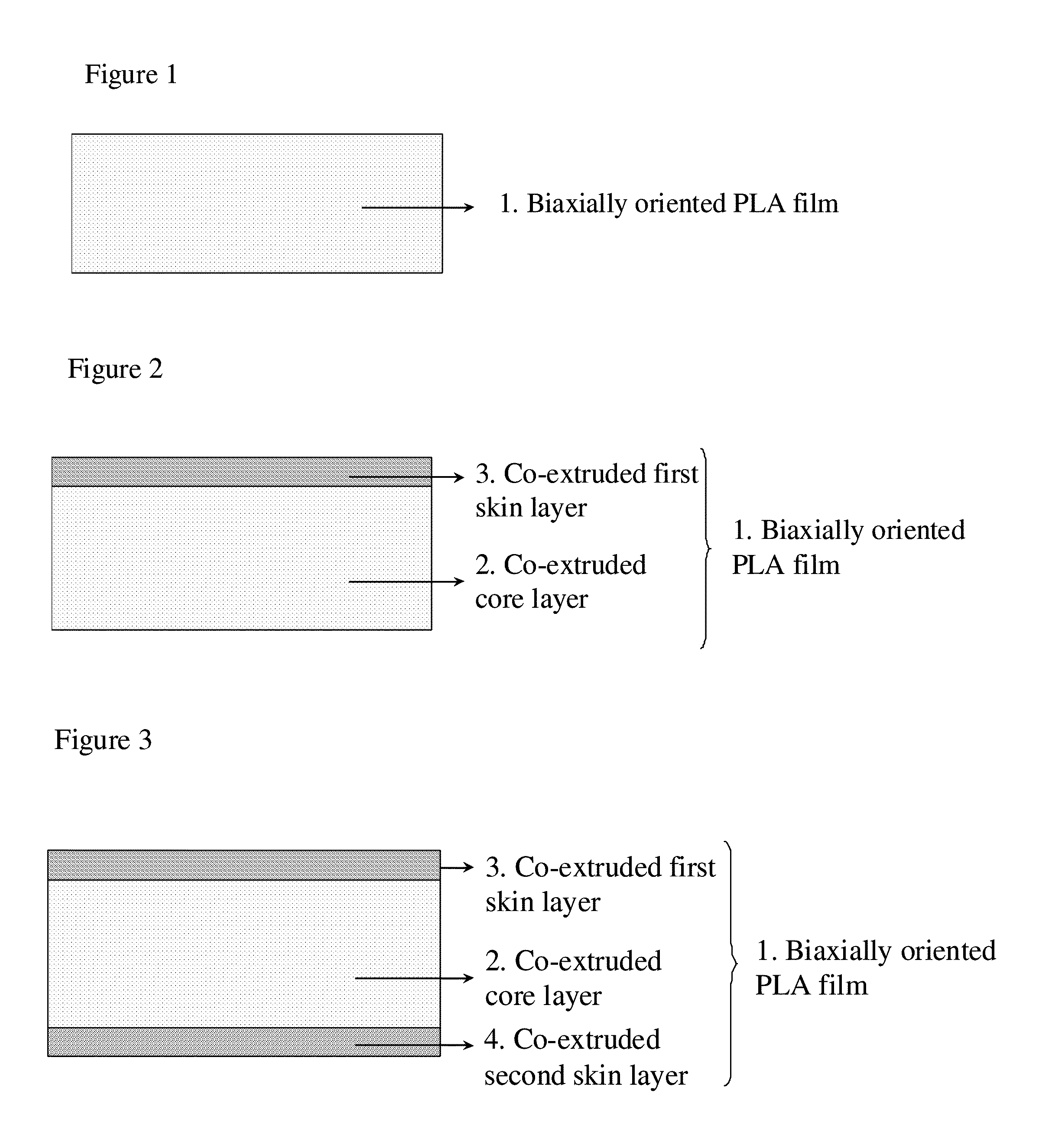 Biaxially oriented polylactic acid film with reduced noise level