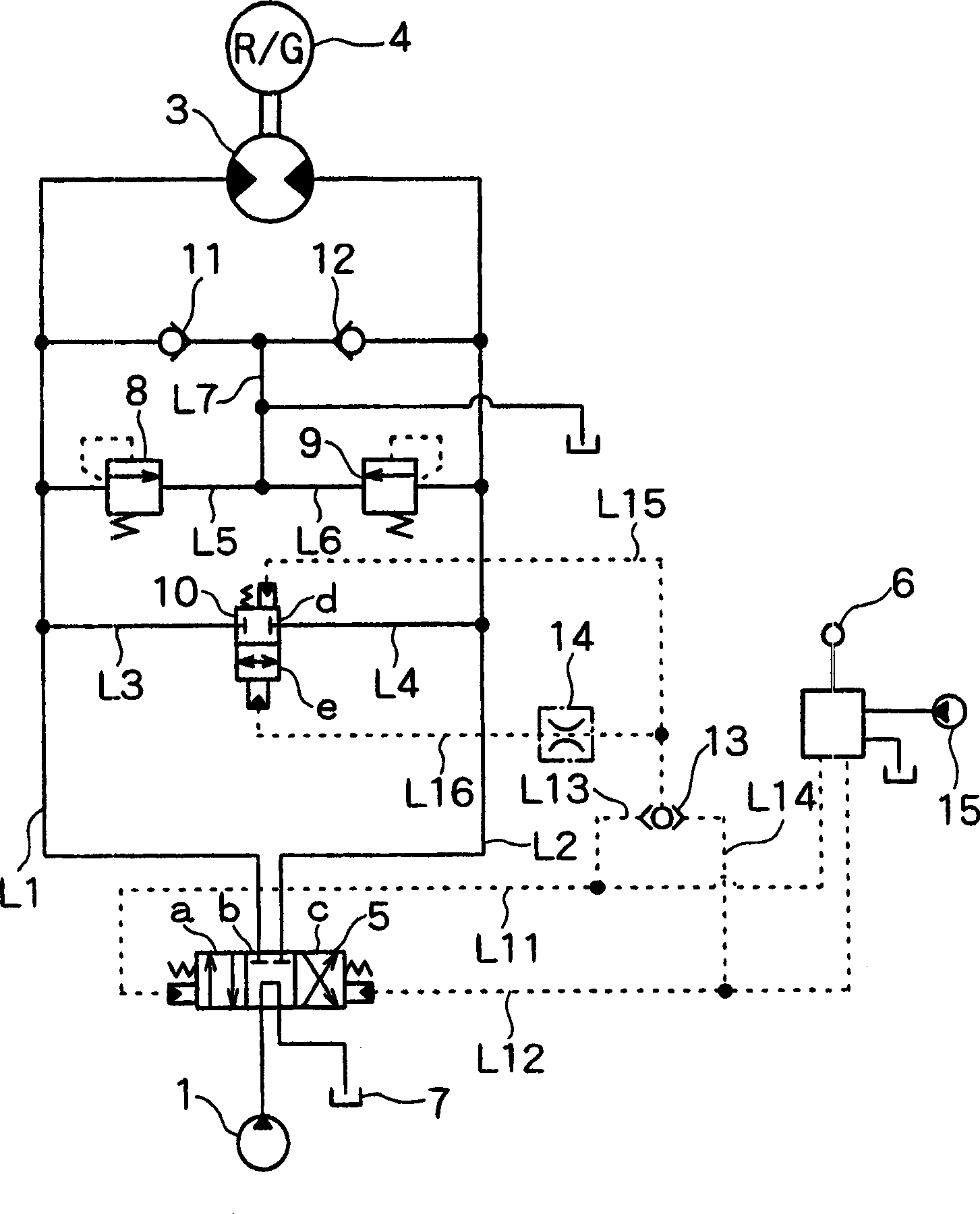 Rotary control circuit