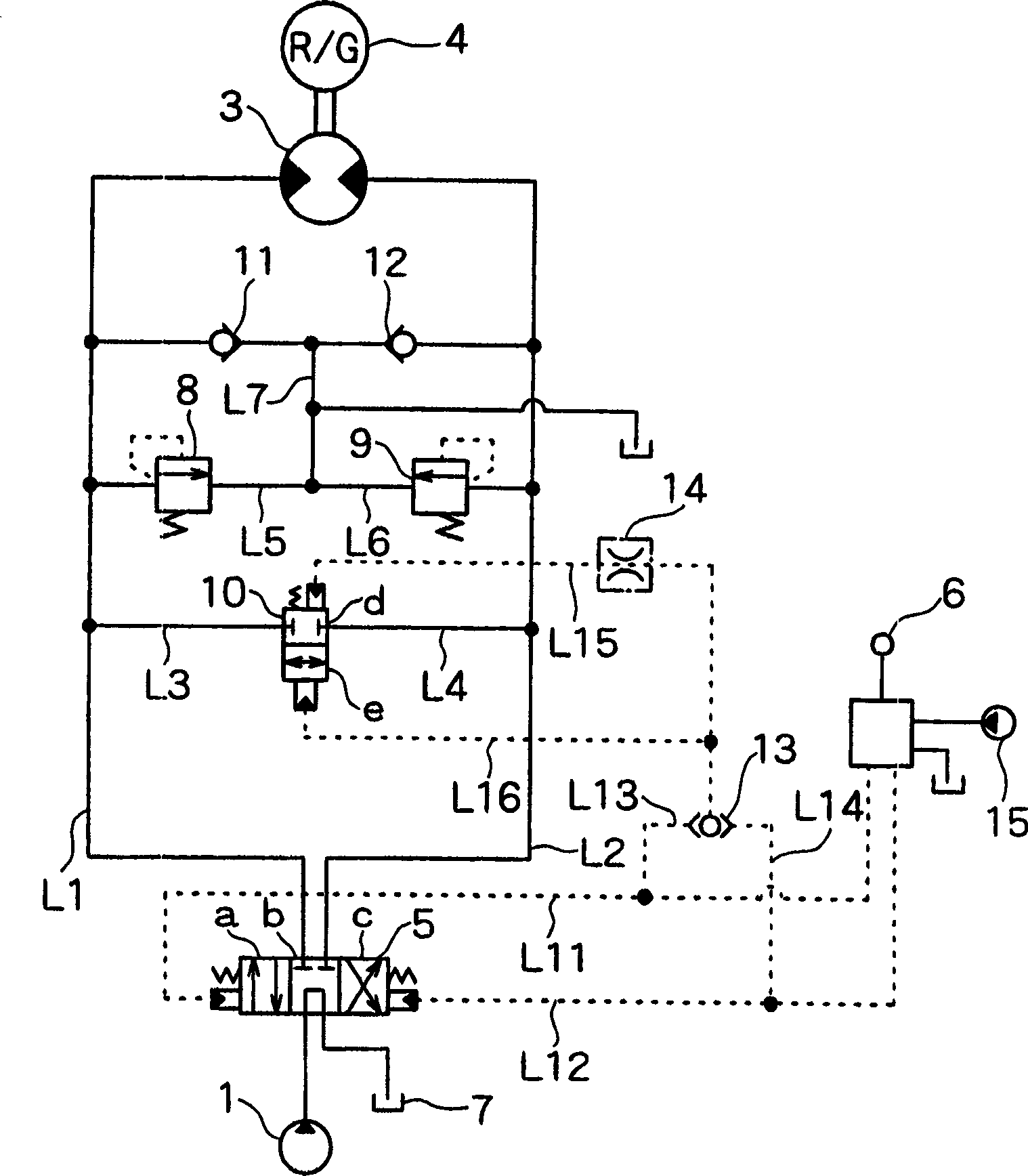 Rotary control circuit