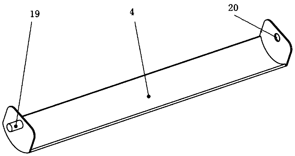 Bidirectional powder pavement device used for 3D printing process